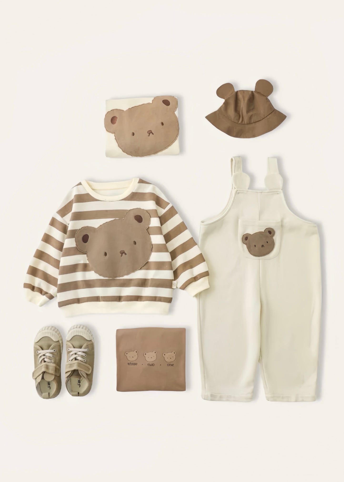 Bear Sweatshirt｜Brown