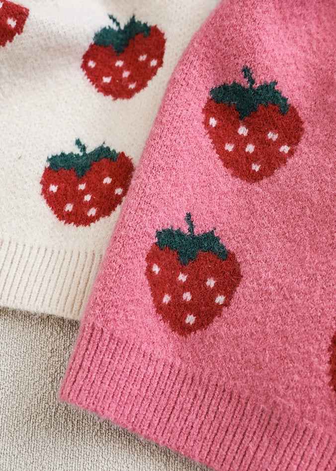 Strawberry Vest｜Pink