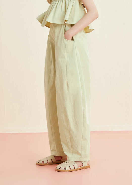 Poplin Pants｜Light Citron