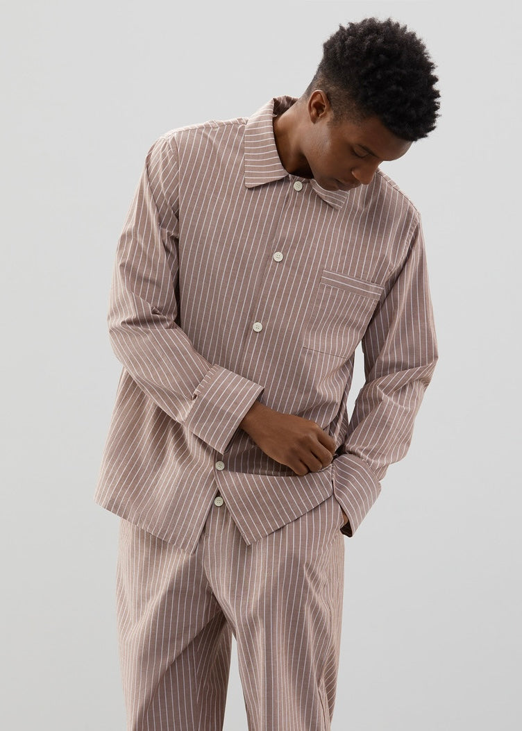 Unisex Poplin Sleepwear｜Mocha