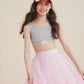 Love Note Tulle Skirt｜Pink