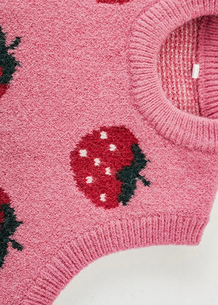 Strawberry Vest｜Pink