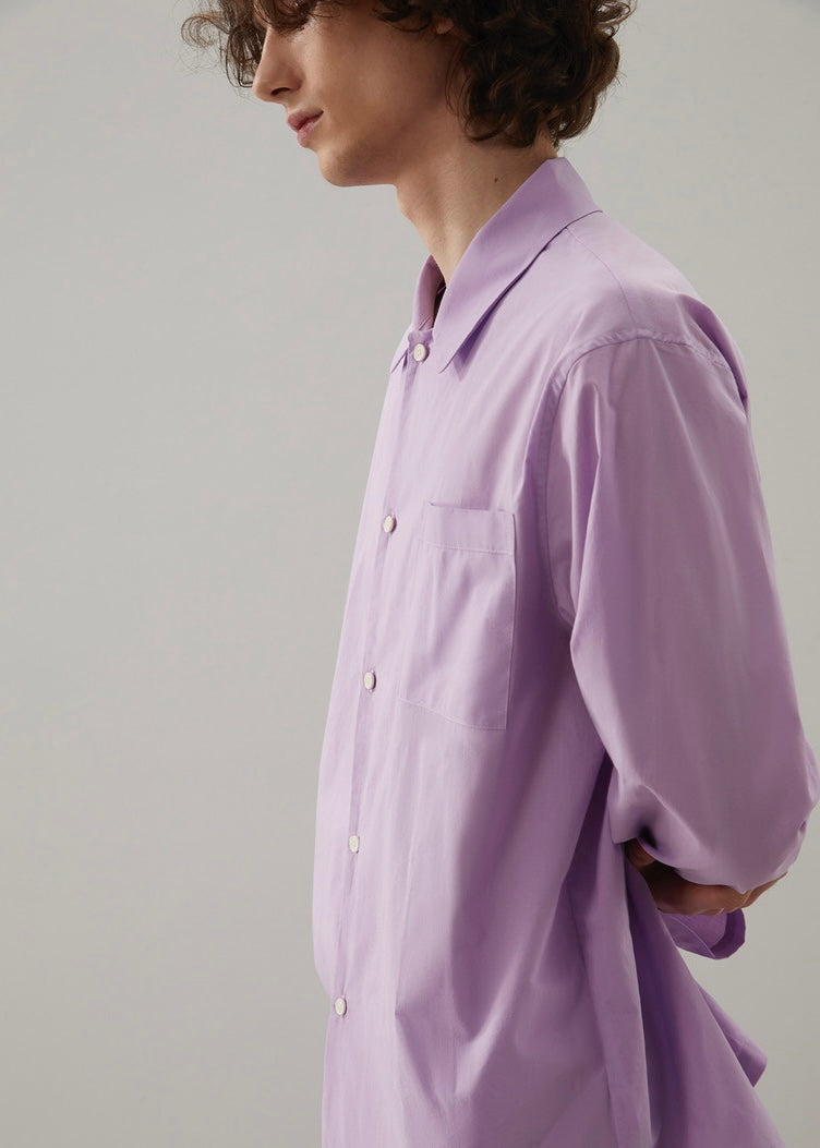 Unisex Poplin Sleepwear｜Lavender