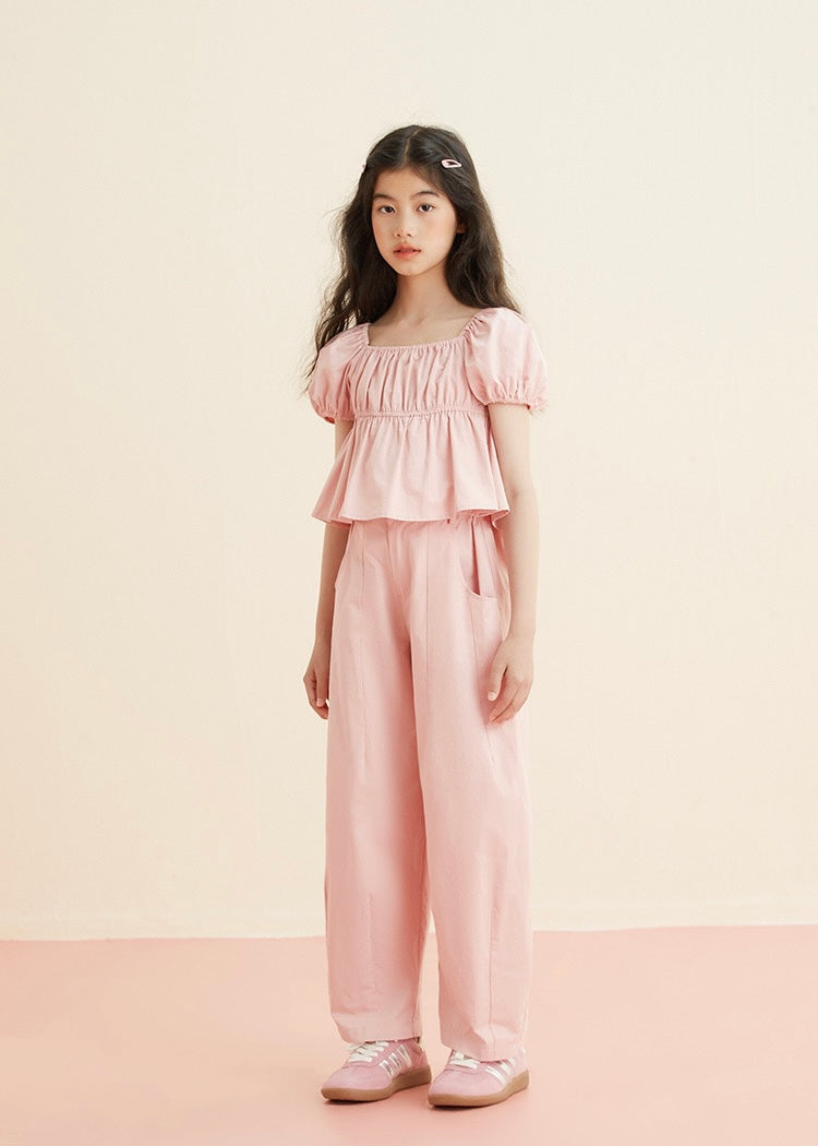 Poplin Pants｜Pink