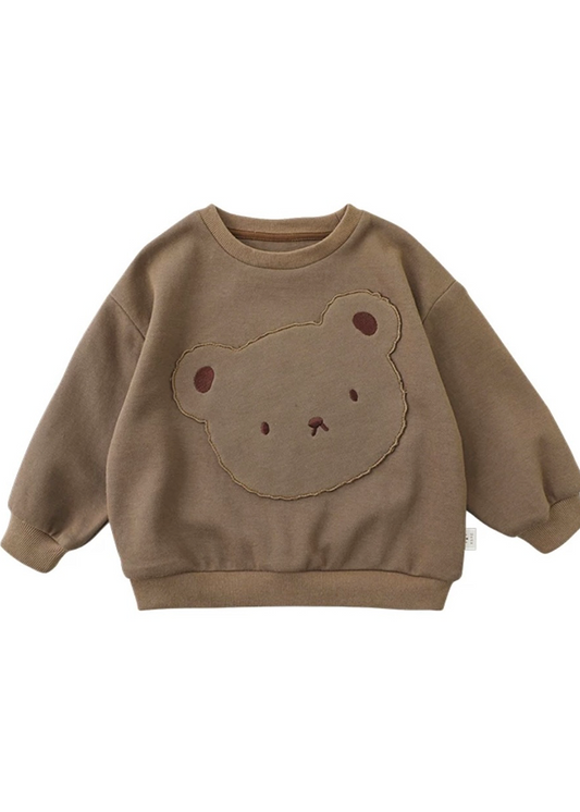 Bear Sweatshirt｜Brown