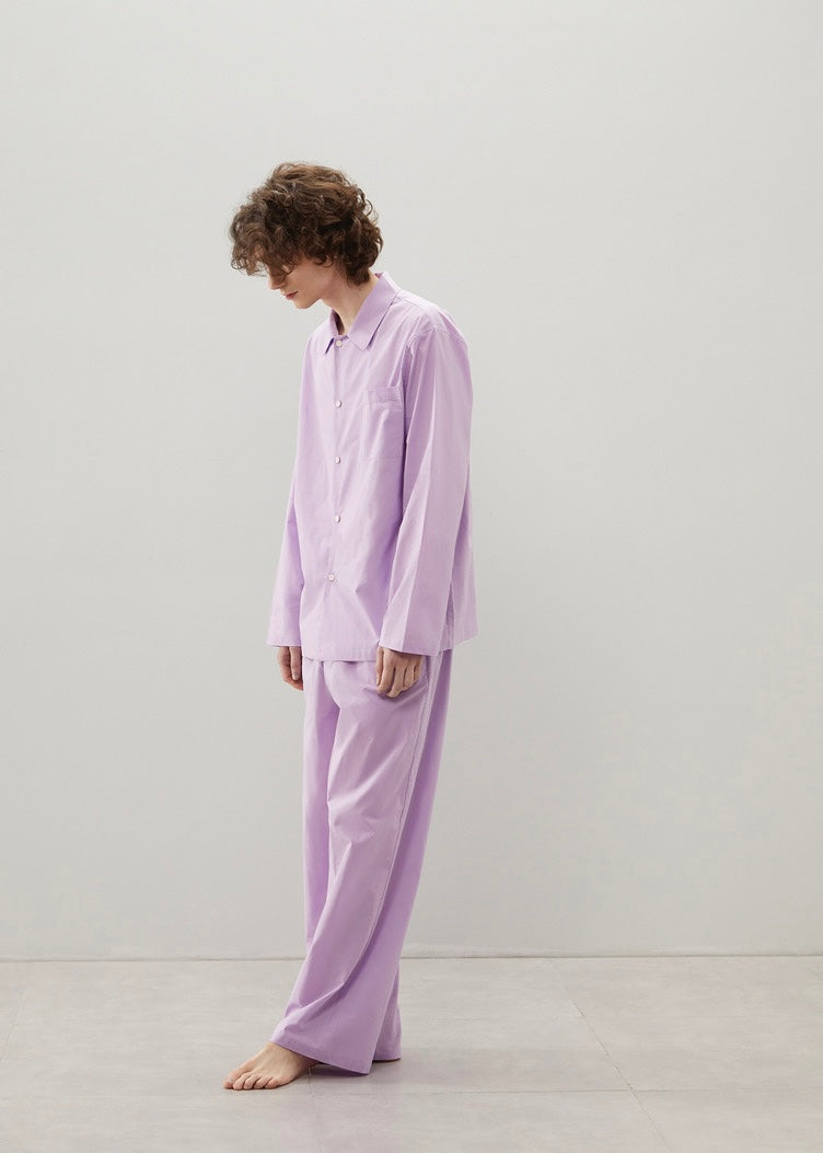 Unisex Poplin Sleepwear｜Lavender