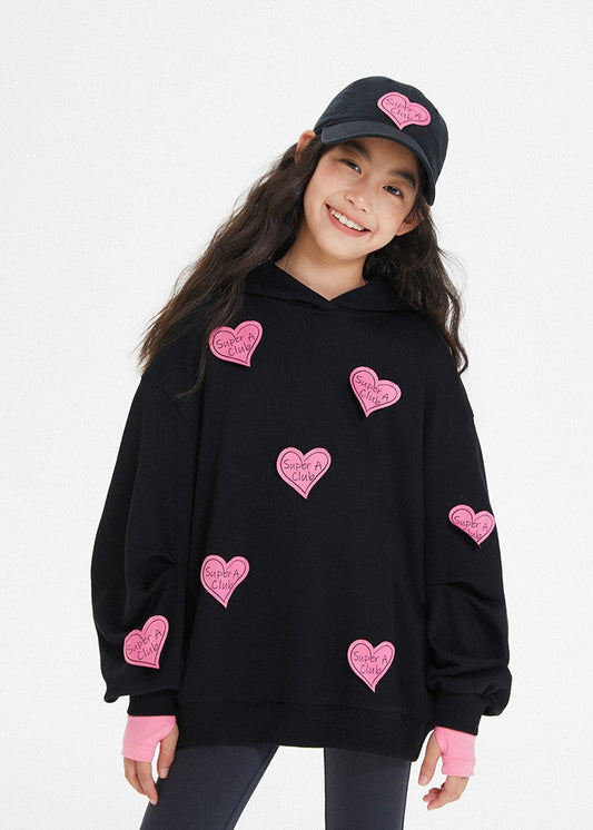 Love Note Hoodie｜Black