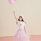 Love Note Tulle Skirt｜Pink