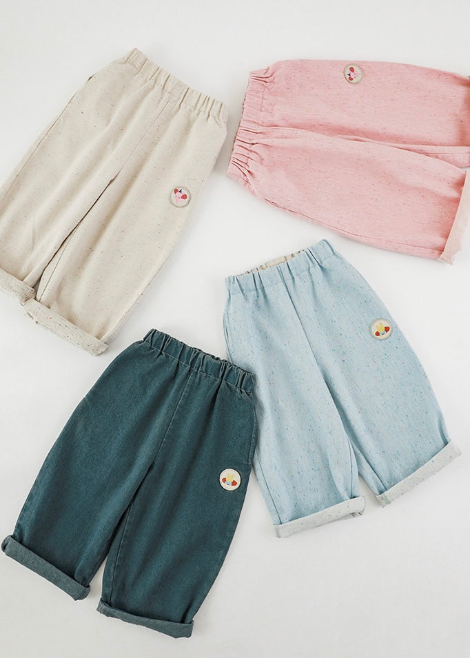 Happy Zoo Pants｜Beige