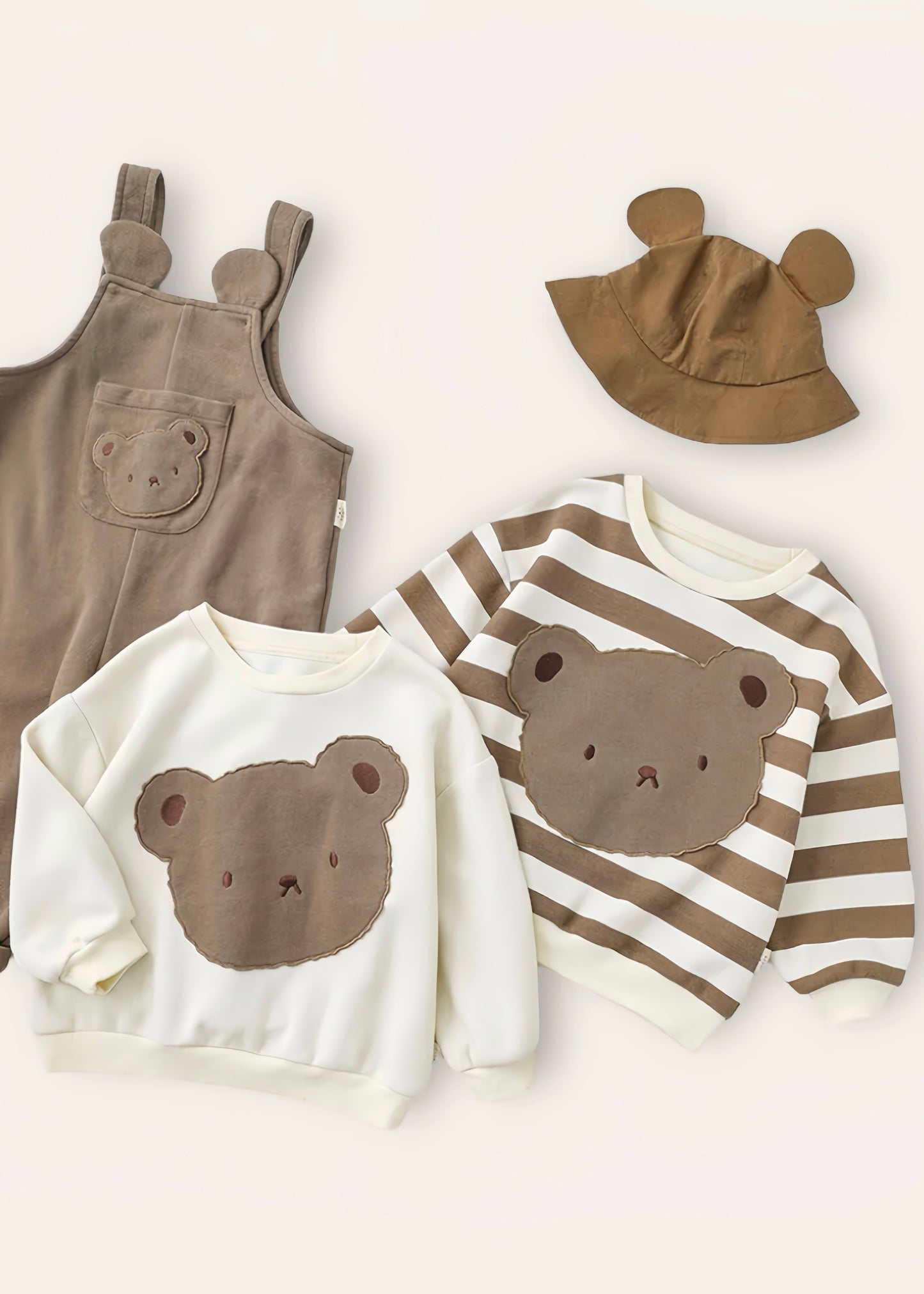 Bear Sweatshirt｜Brown