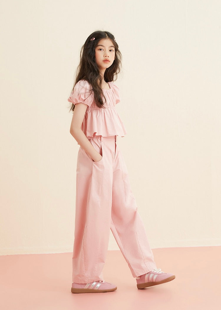 Poplin Pants｜Pink