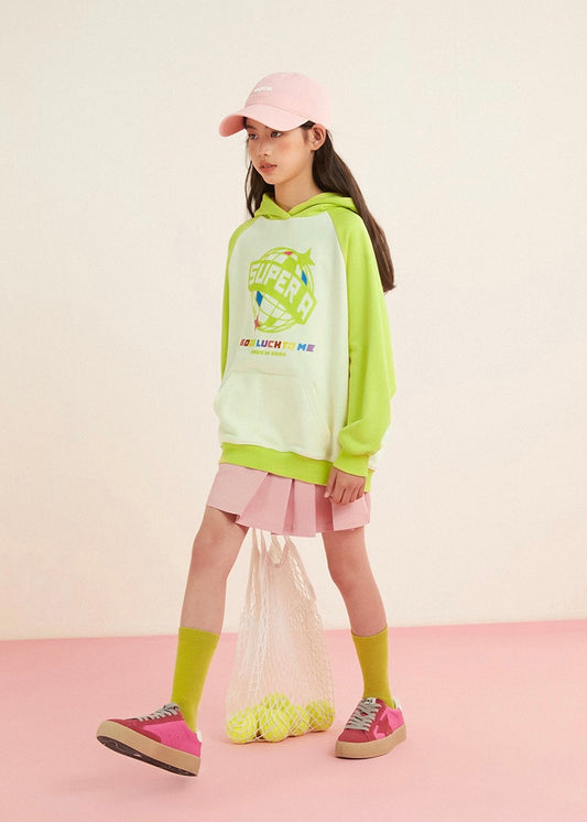 Super A Club Hoodie｜Neon Green