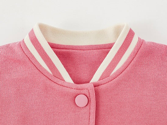 Stay Happy Sweatshirt｜Pink