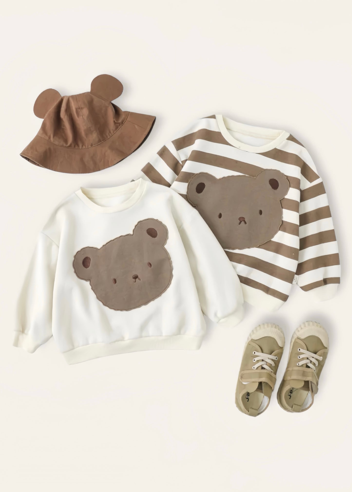 Bear Sweatshirt｜Brown