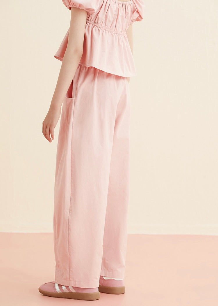 Poplin Pants｜Pink