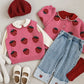 Strawberry Vest｜Pink