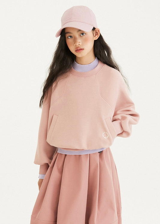 Oversized Sweatshirt｜Pink