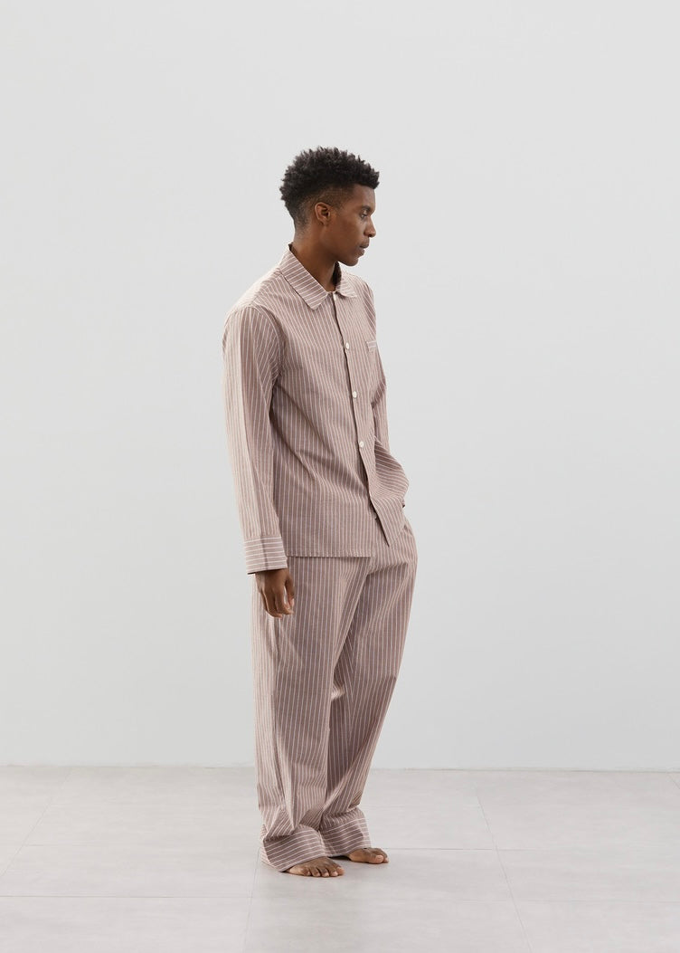 Unisex Poplin Sleepwear｜Mocha