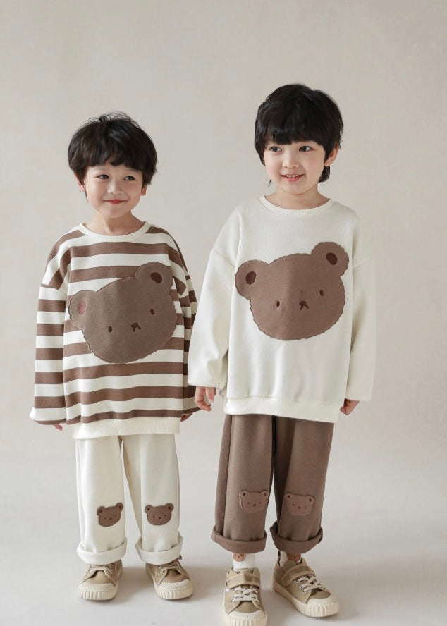 Bear Sweatshirt｜Brown