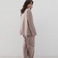 Unisex Poplin Sleepwear｜Mocha