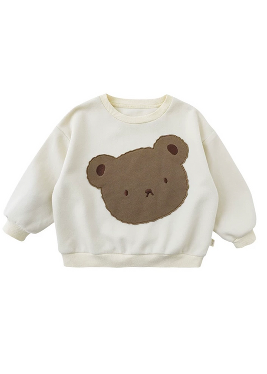 Bear Sweatshirt｜White