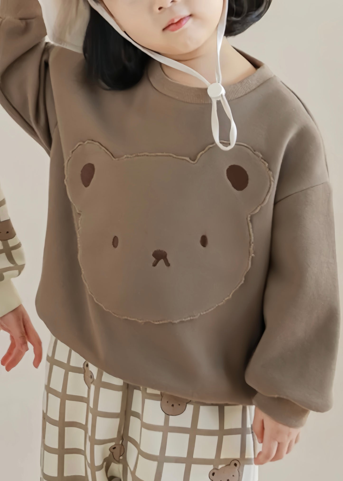 Bear Sweatshirt｜Brown