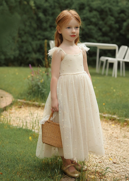 Tulle Dress｜ Beige