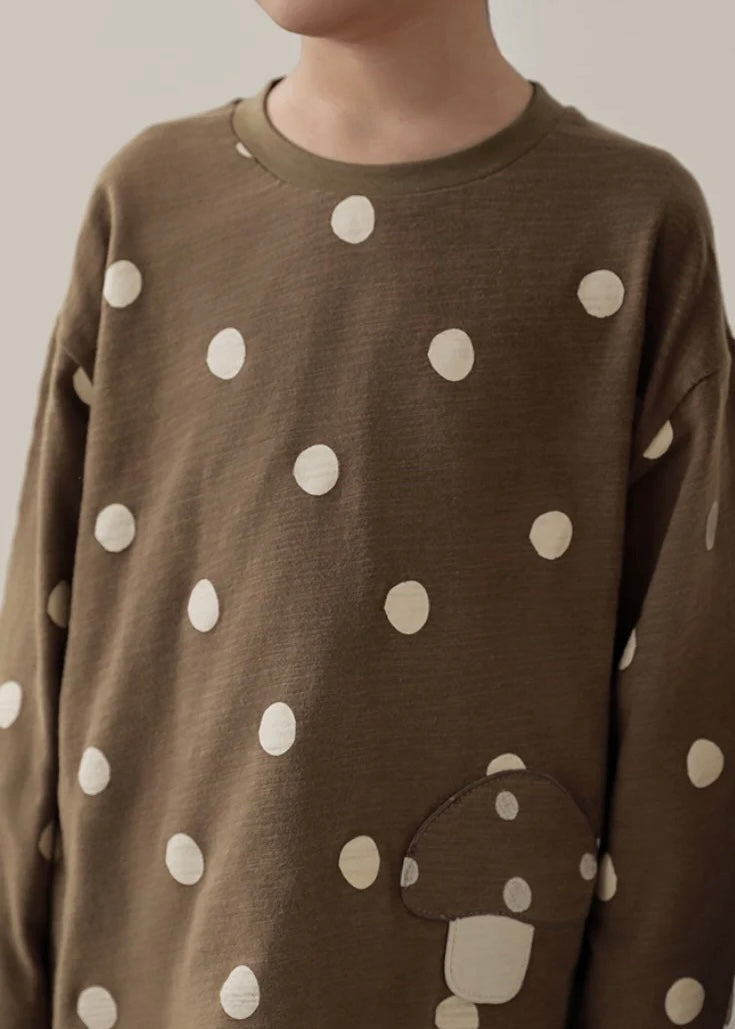 Mushroom Top｜Brown