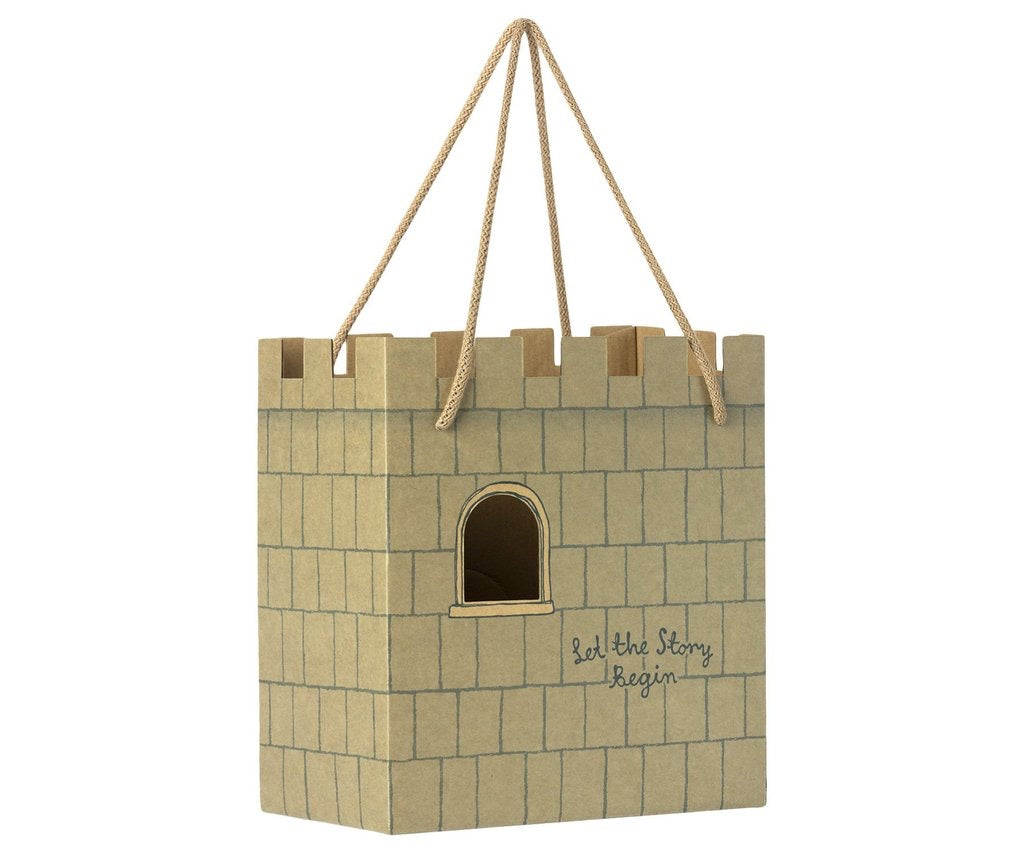 Maileg Paper Bag Castle｜Mint