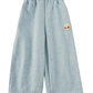 Happy Zoo Pants｜Light Blue